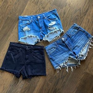 Lot of designer denim shorts-J Brand, Rag & Bone, Genetic Sz. 27